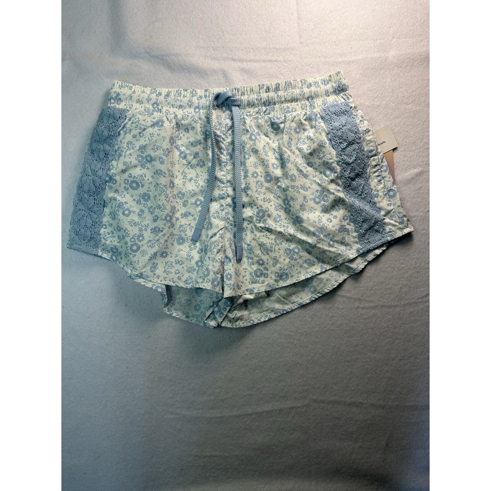 Lab Joy Shorts with Built In Briefs Size S Flowered Print